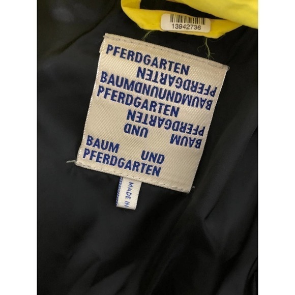 Baum Und Pferdgarten Brooks Jacket Nylon Puffer Yellow XS - Picture 11 of 13